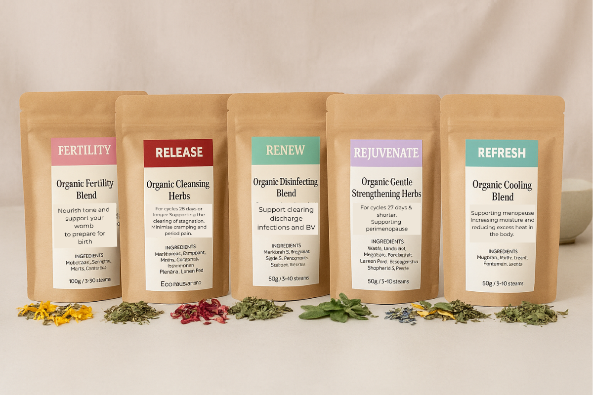 Yoni Steam Herbs & Teas - Eco Period Australia