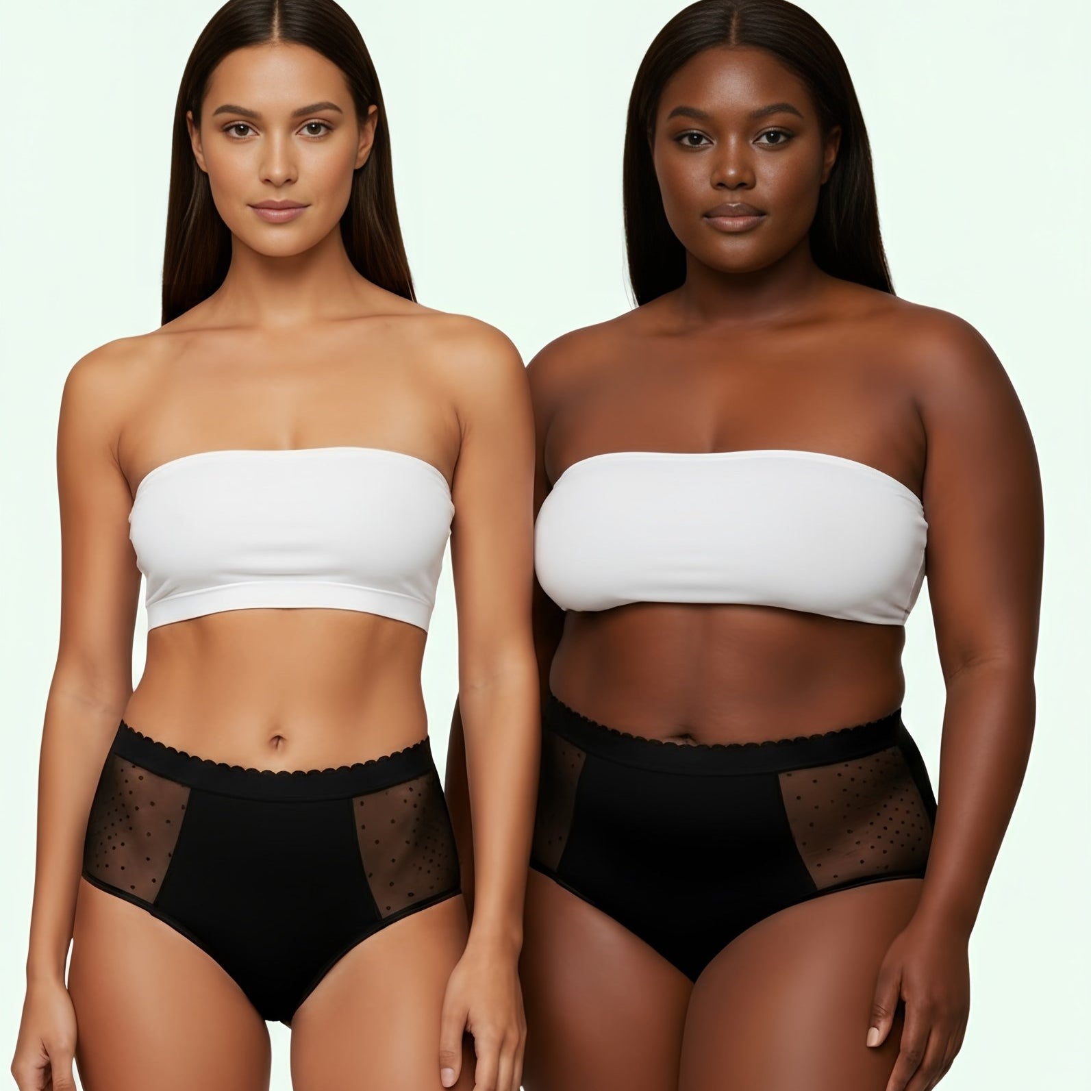 Hemp Period Underwear - High Waist Bikini - Underwear
