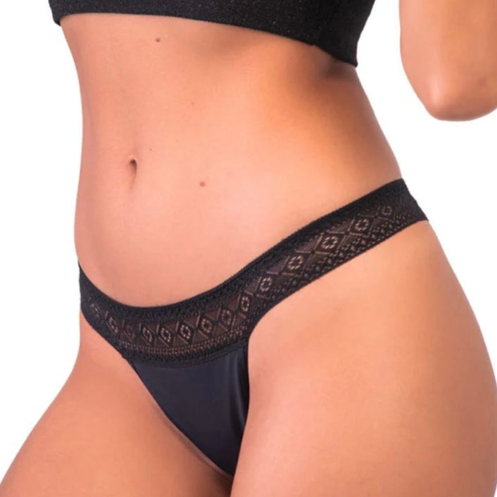Luxe Lace G-string Period