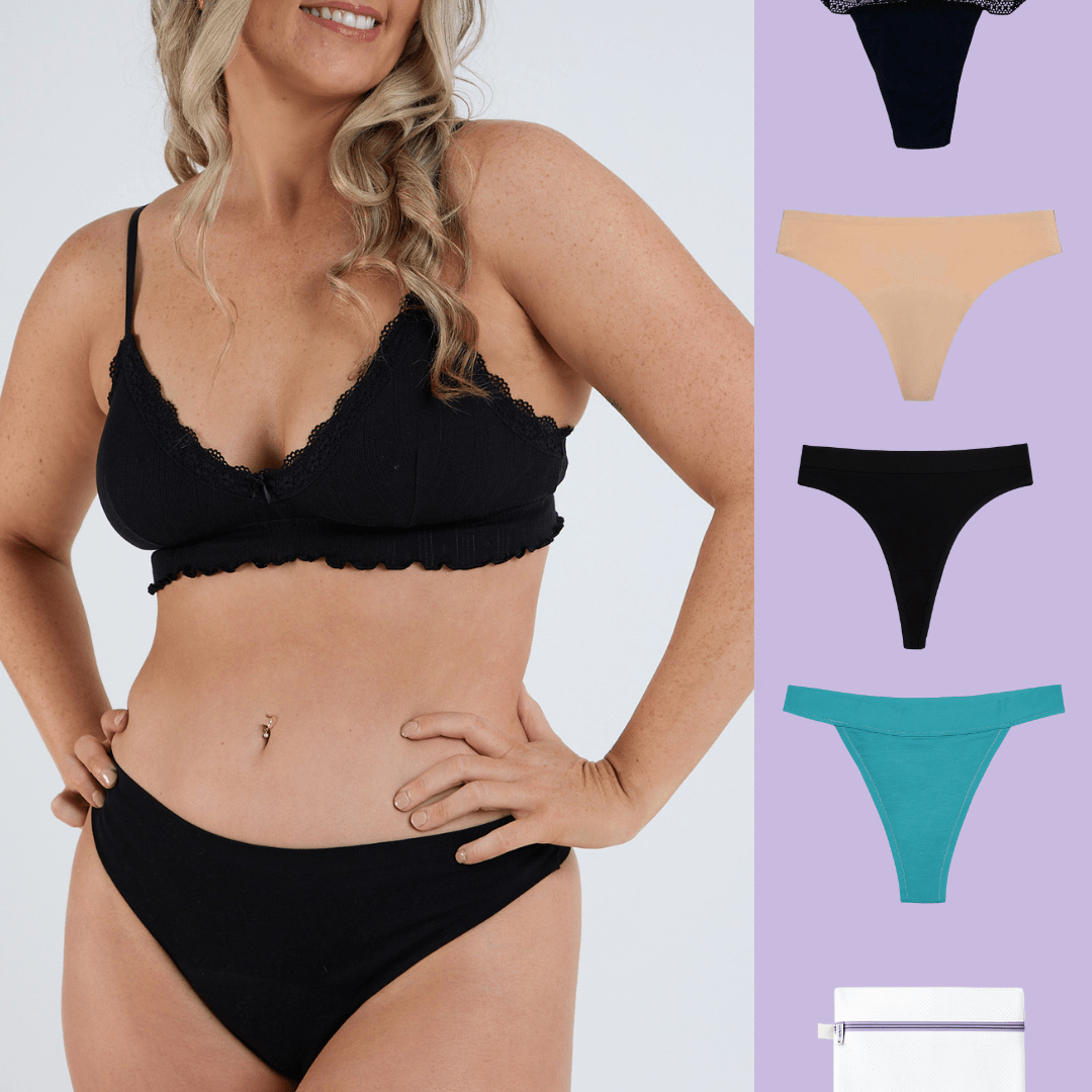 Period G - String Multipack (4 Pack) - Underwear