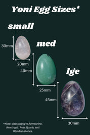 Yoni Egg and Wand Mixed Set - Yoni Eggs
