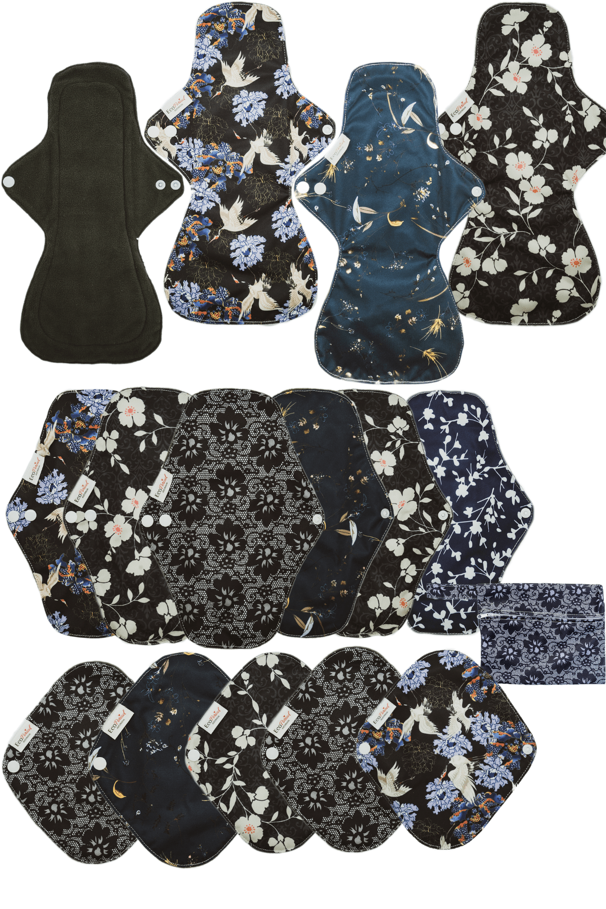 Eco Pad Cycle Pack (15 Eco Pads + Wet Bag) - Feminine Pads & Protectors