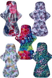 Eco Pad Overnight Pack (5 Overnight Pads, wet bag) - Feminine Pads & Protectors