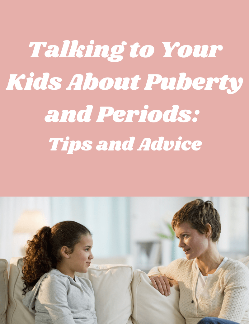 Talking to Your Kids About Puberty and Periods: Tips and Advice - Eco Period Australia