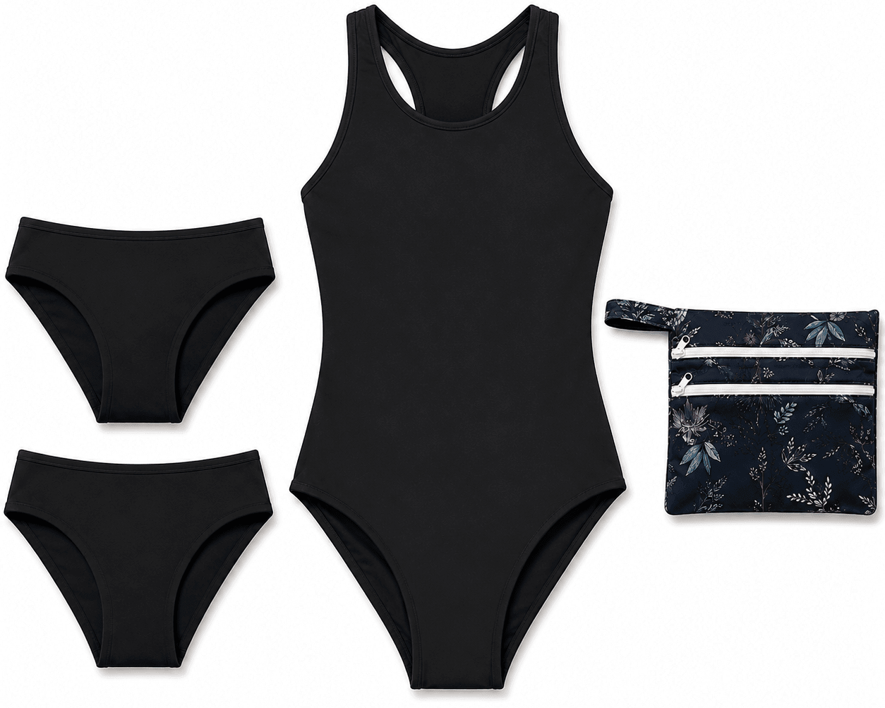 Period Bikini Bottoms: Two-Piece or One-Piece for Your First Period Swimwear?