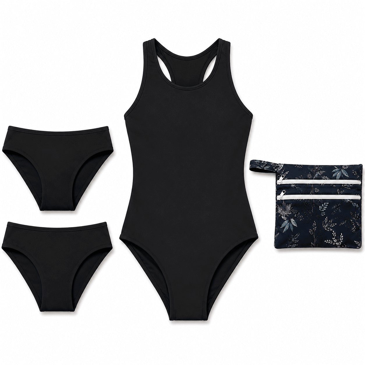 Period Bikini Bottoms: Two-Piece or One-Piece for Your First Period Swimwear?