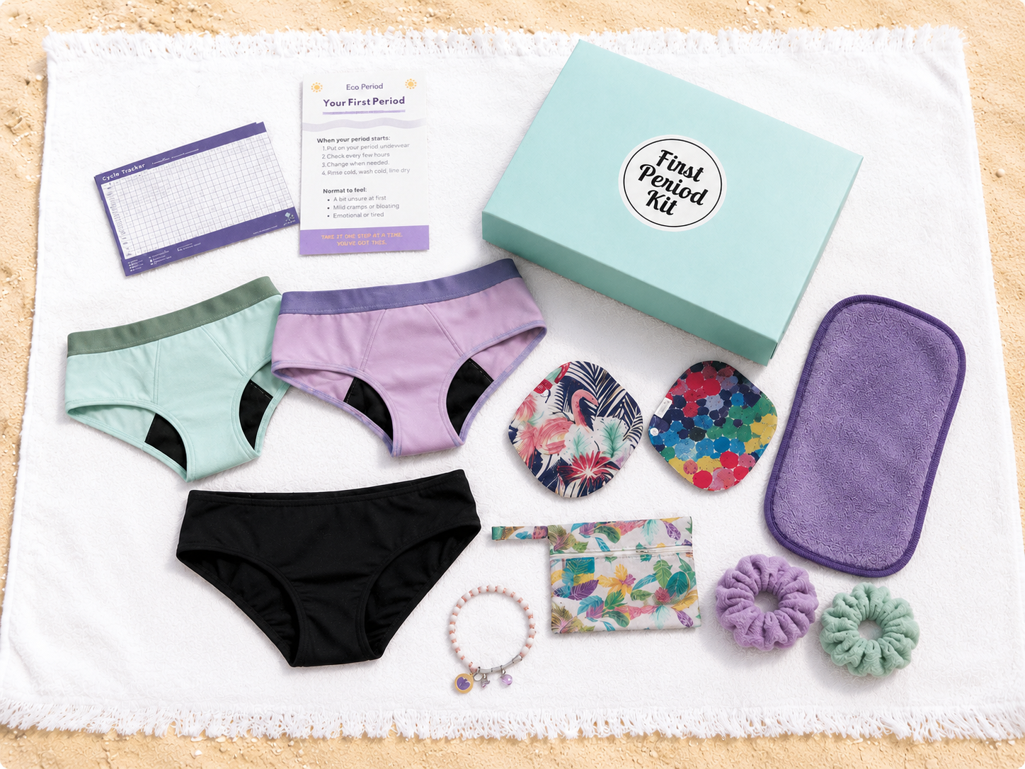 First Period Kit | Gift Set for Teens and Tweens