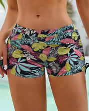 Tie Side Period Swim Shorts