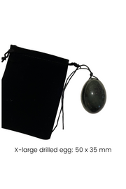 Love Stone Yoni Egg Lot de 3 – Jade néphrite – Certifié GIA
