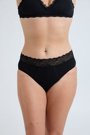 Orgaknix Super Lace High Waist Period Brief