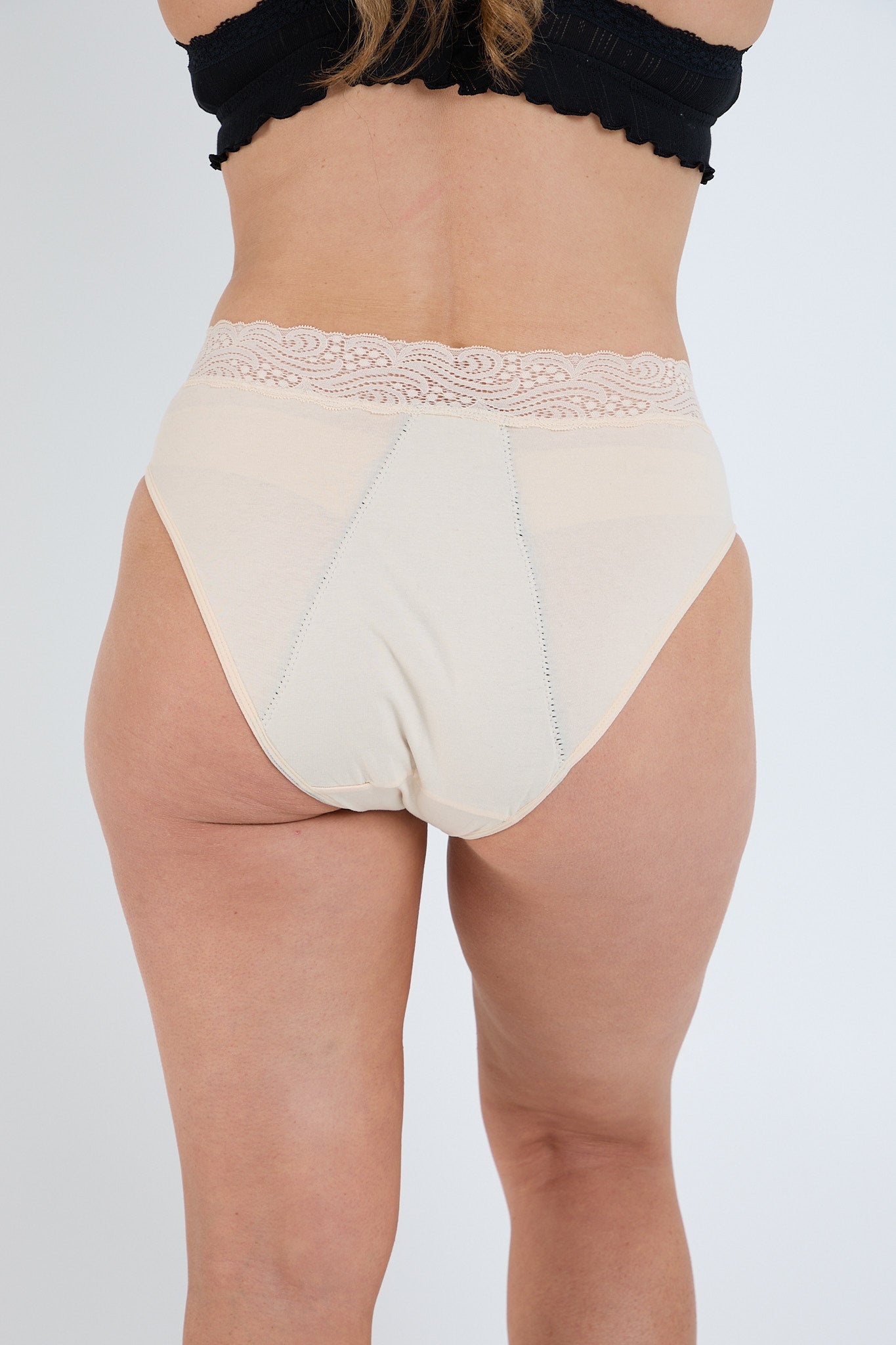 Orgaknix Super Lace High Waist Period Brief