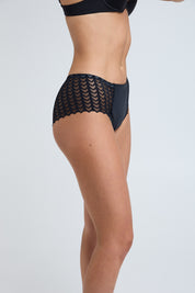 Slip mi-long en dentelle Luxe