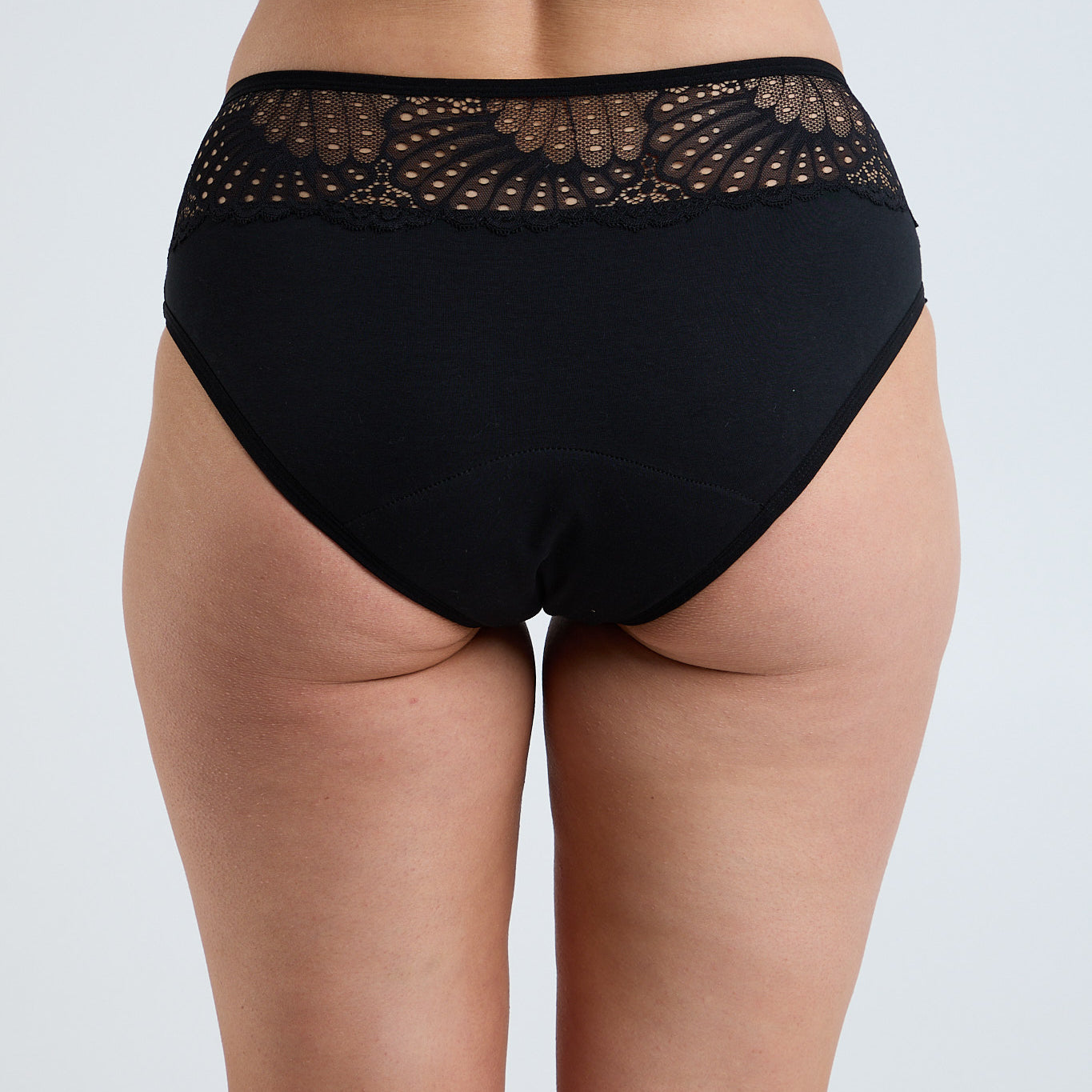 Orgaknix Lace Hipster Period Briefs