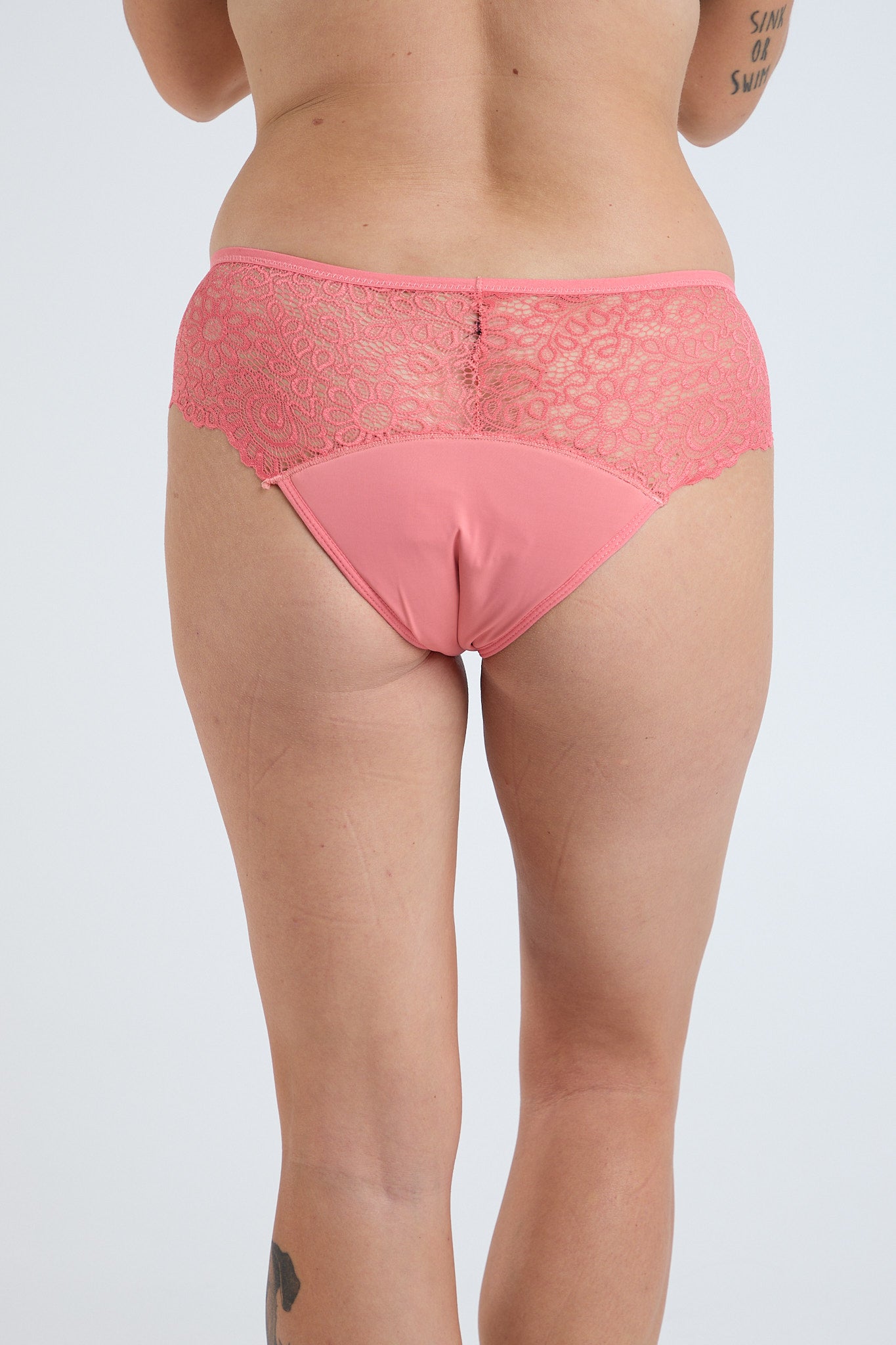 Luxe Cheeky Lace Period Undies