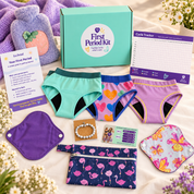 Zero waste period kit for first and early periods