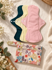 organic cotton cloth reusable menstrual pads | Eco Period