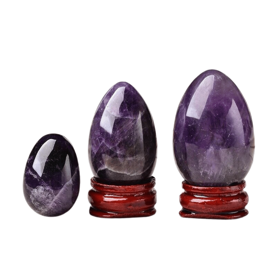 Amethyst Yoni Eggs - Yoni Eggs