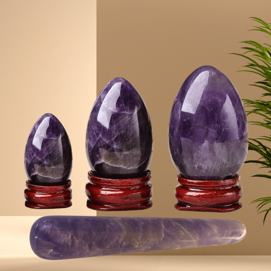 Amethyst Yoni Eggs - Yoni Eggs