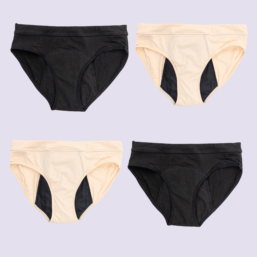 Cycle Saver Pack| 4 pack Period Underwear - Underwear