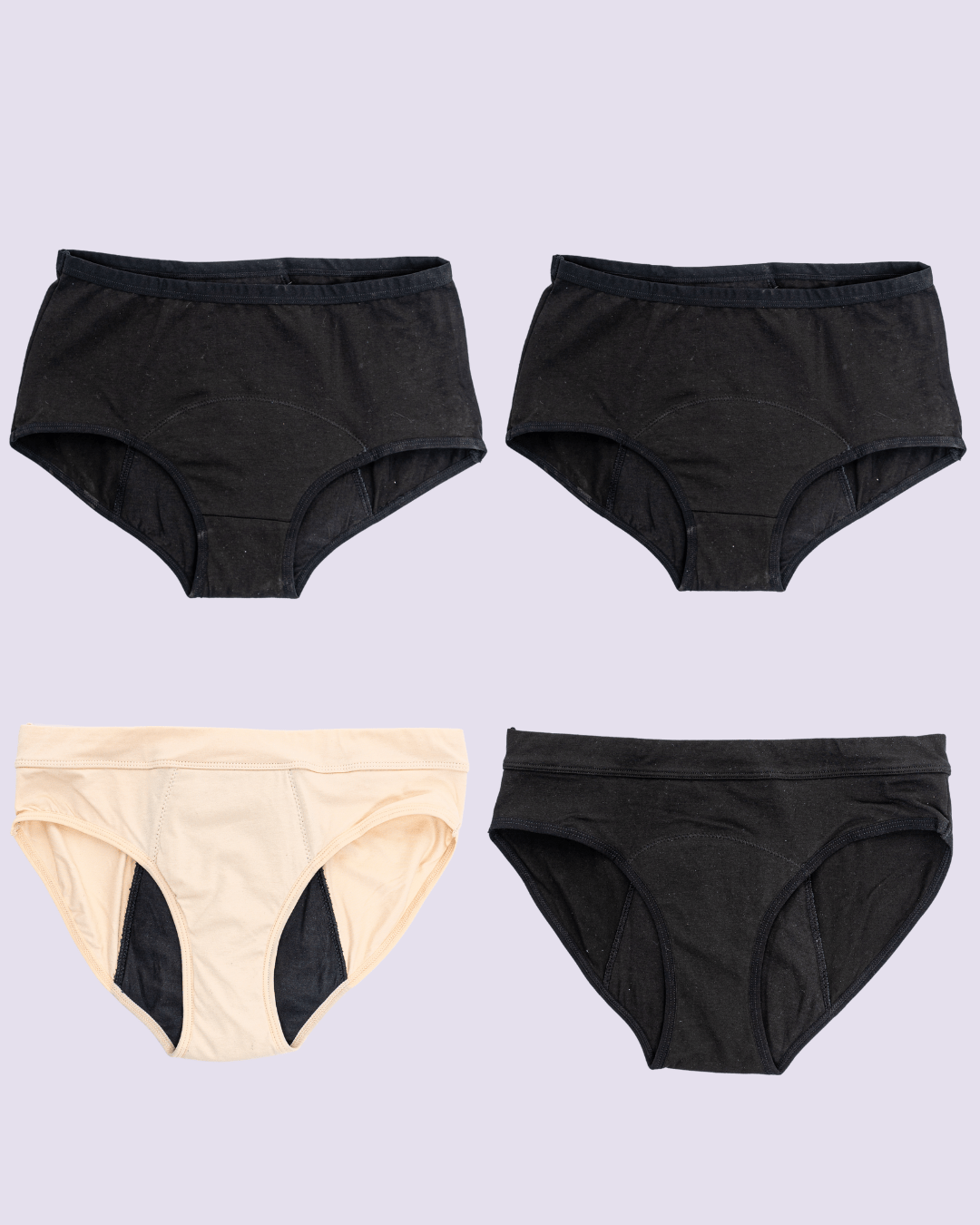 Cycle Saver Pack| 4 pack Period Underwear