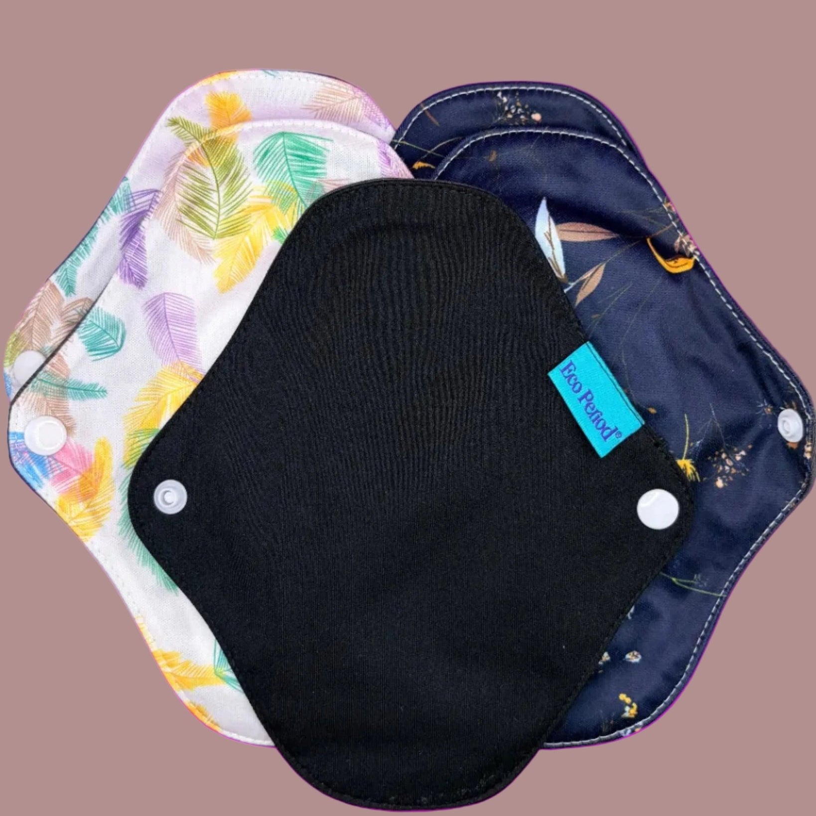 Eco Liner Pack - (5 small eco pads and wet bag) - Feminine Pads & Protectors