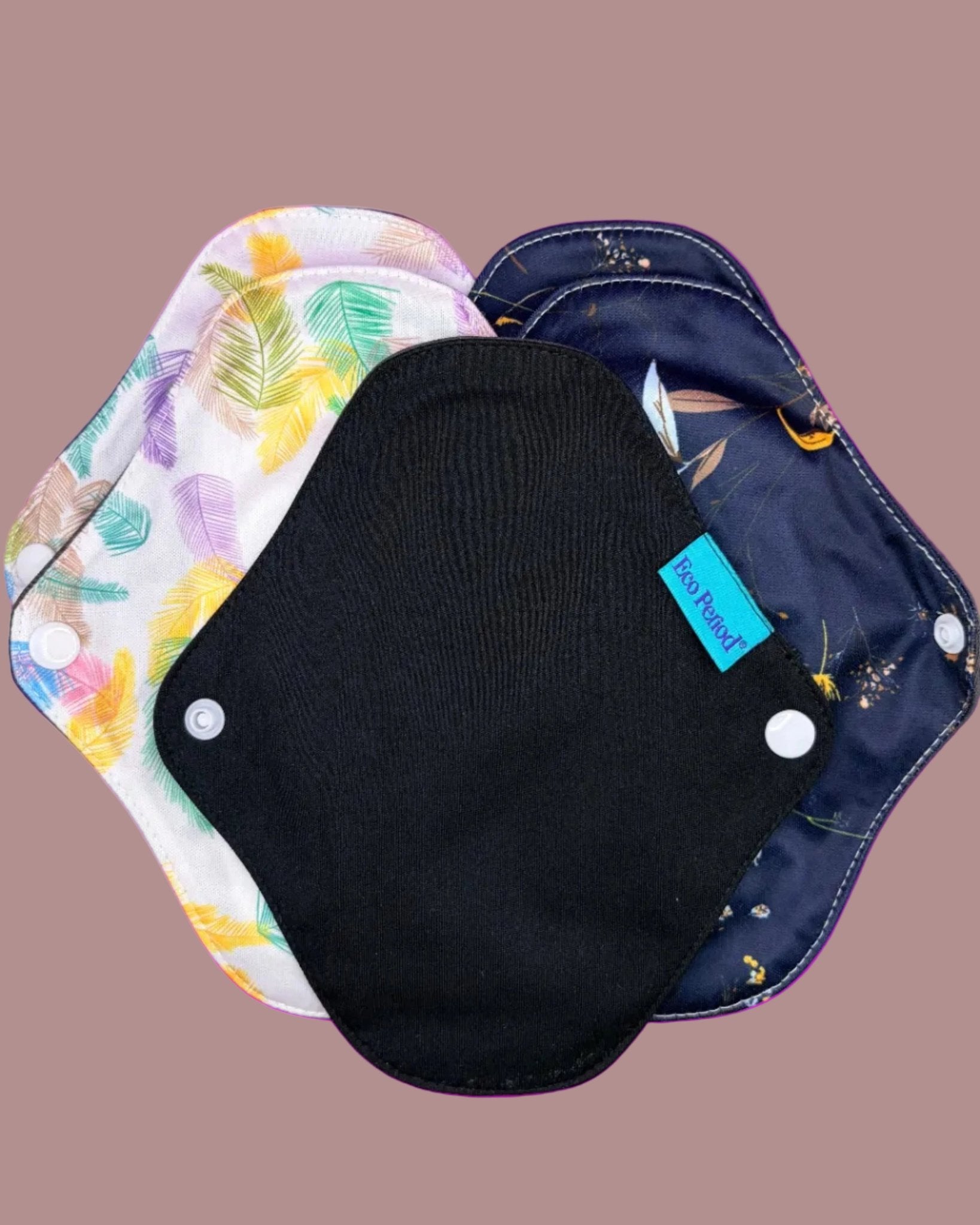 Eco Liner Pack - (5 small eco pads and wet bag) - Feminine Pads & Protectors
