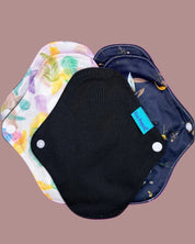 Eco Liner Pack - (5 small eco pads and wet bag) - Feminine Pads & Protectors