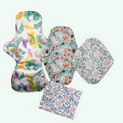 Eco Pad Mini Multi Pack (Mix of 3 sized pads, wet bag)