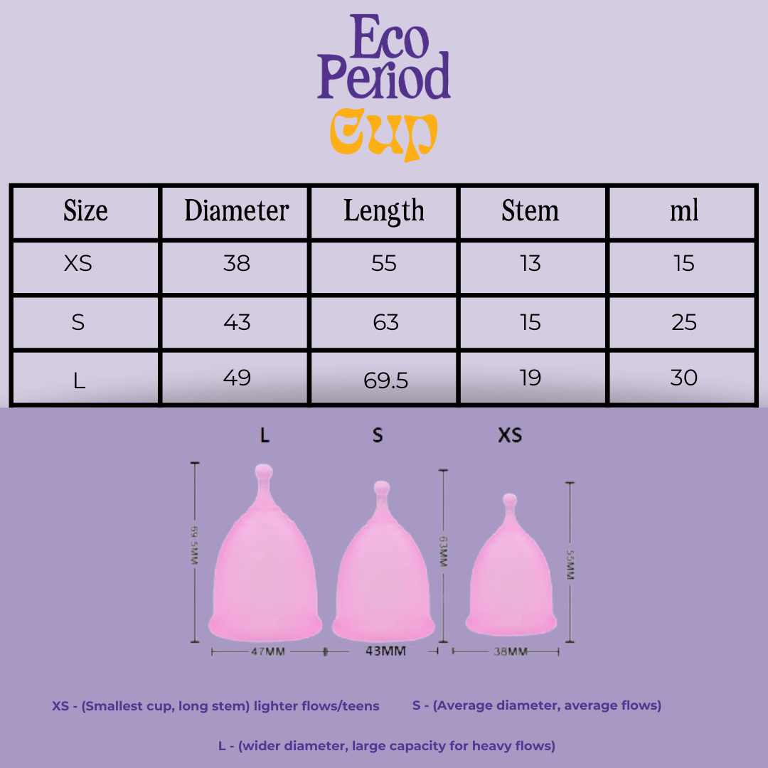 Eco Period Cup | Menstrual Cup - Menstrual Cups