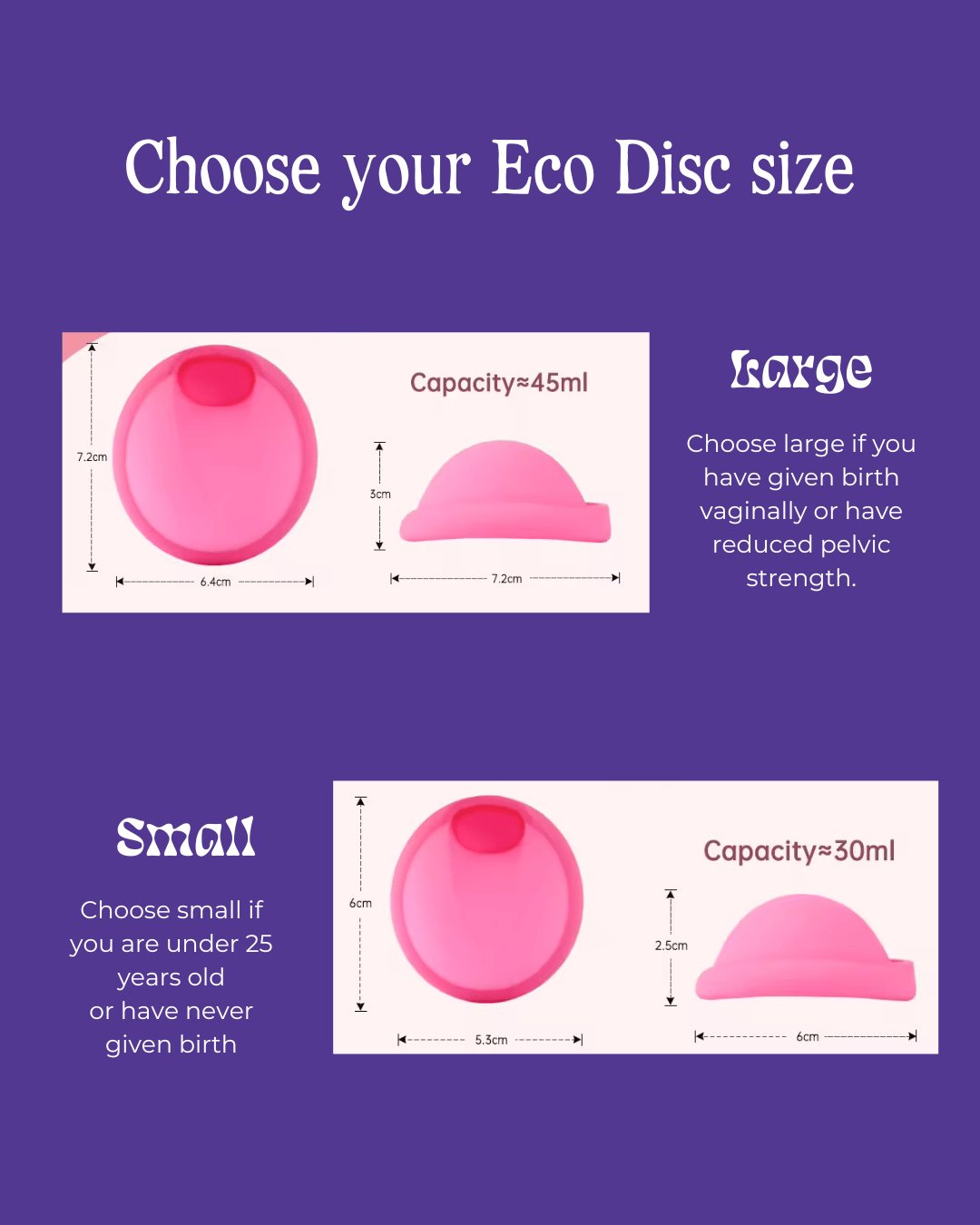 Eco Period Disc - Menstrual Cups