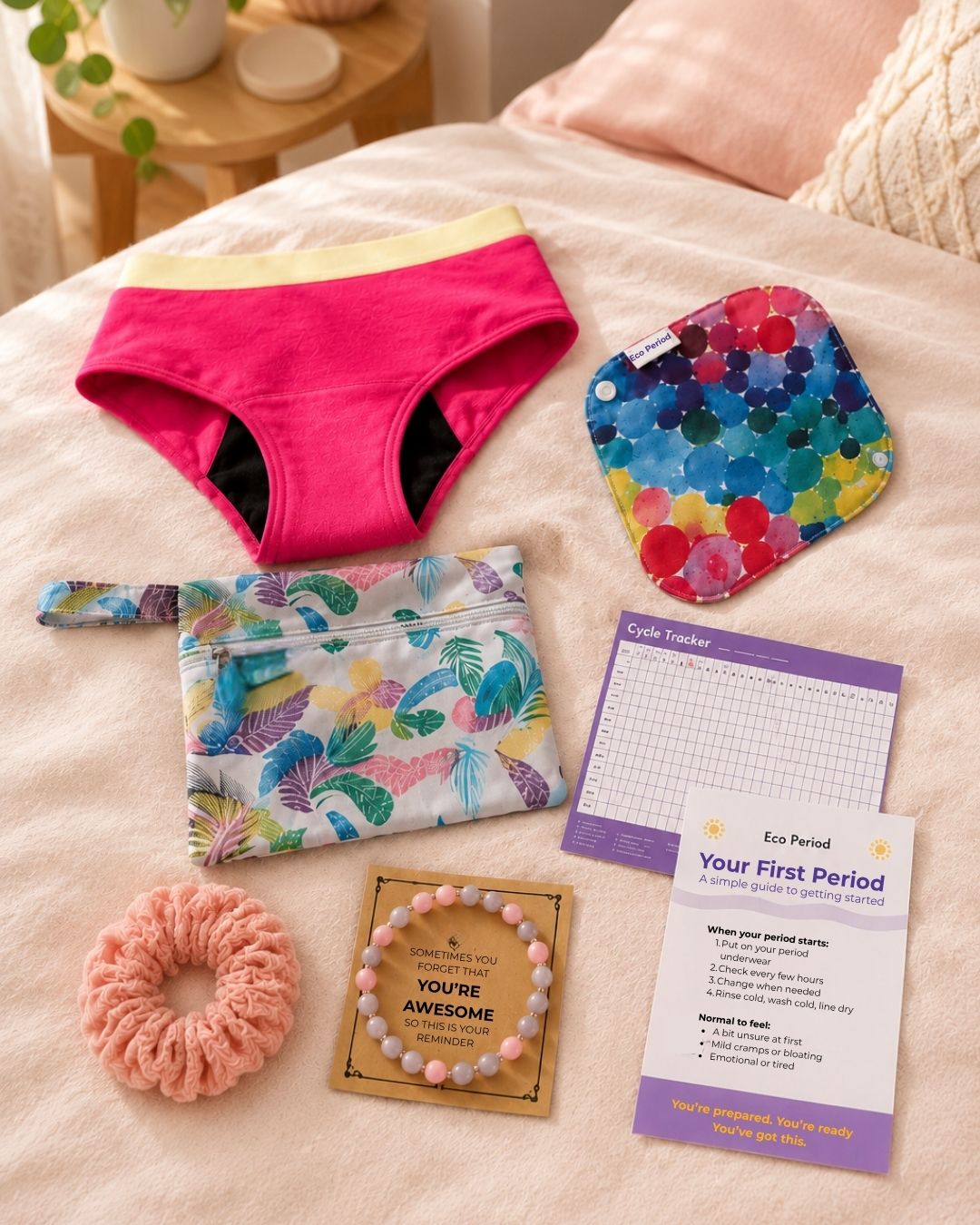 First Period Kit | Gift Set for Teens and Tweens - Teen Underwear