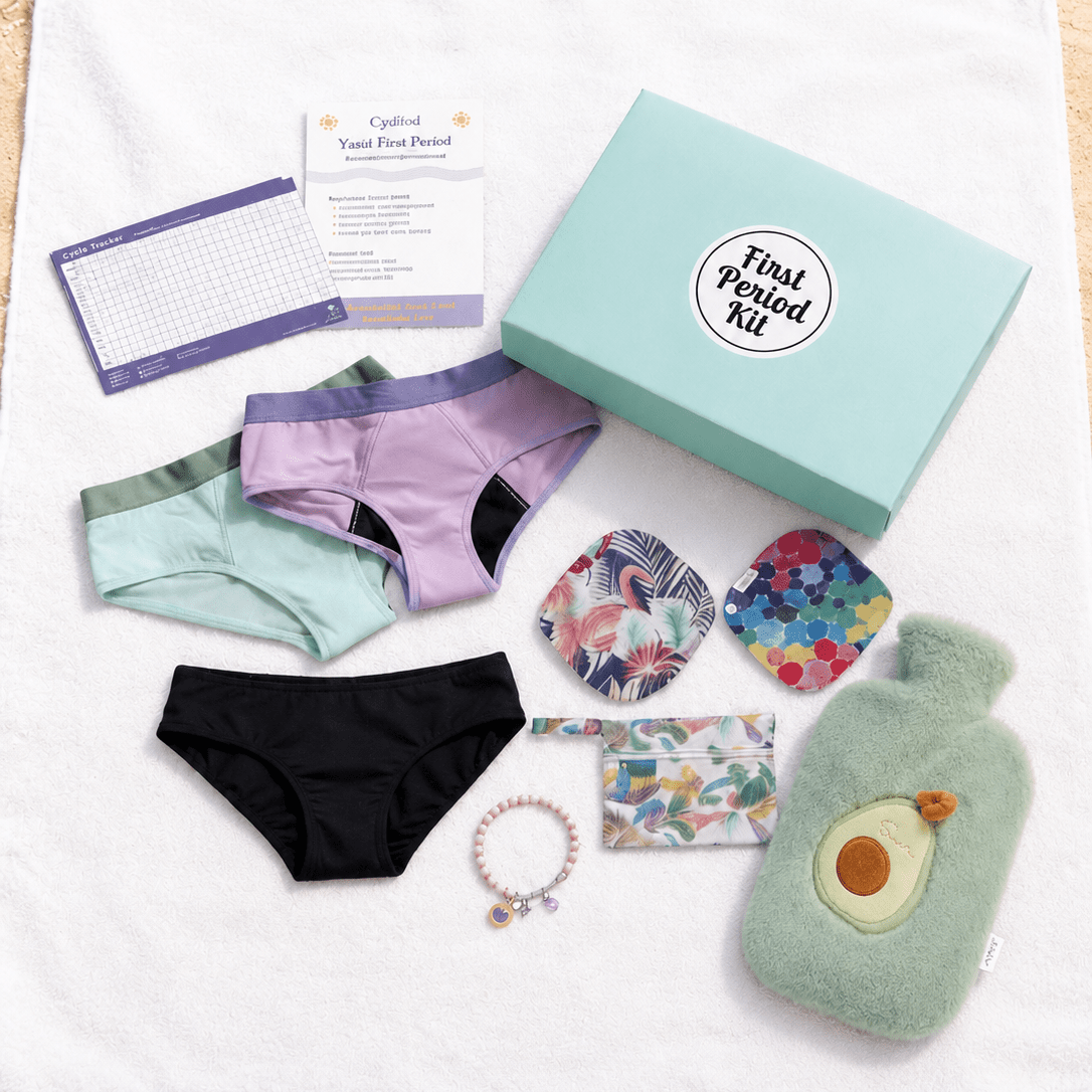 First Period Kit | Gift Set for Teens and Tweens - Teen Underwear