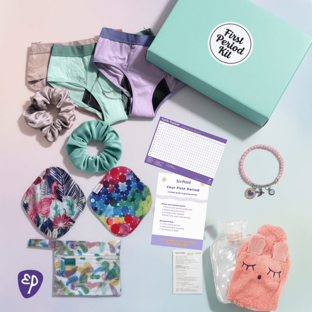 First Period Kit | Gift Set for Teens and Tweens - Teen Underwear