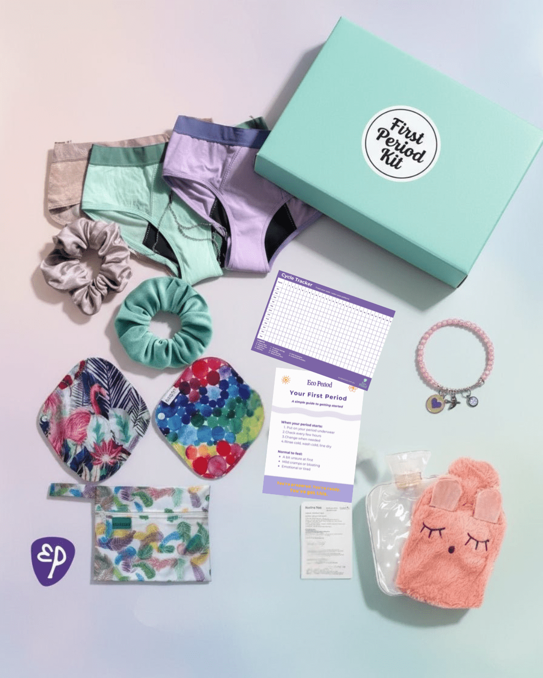 First Period Kit | Gift Set for Teens and Tweens - Teen Underwear