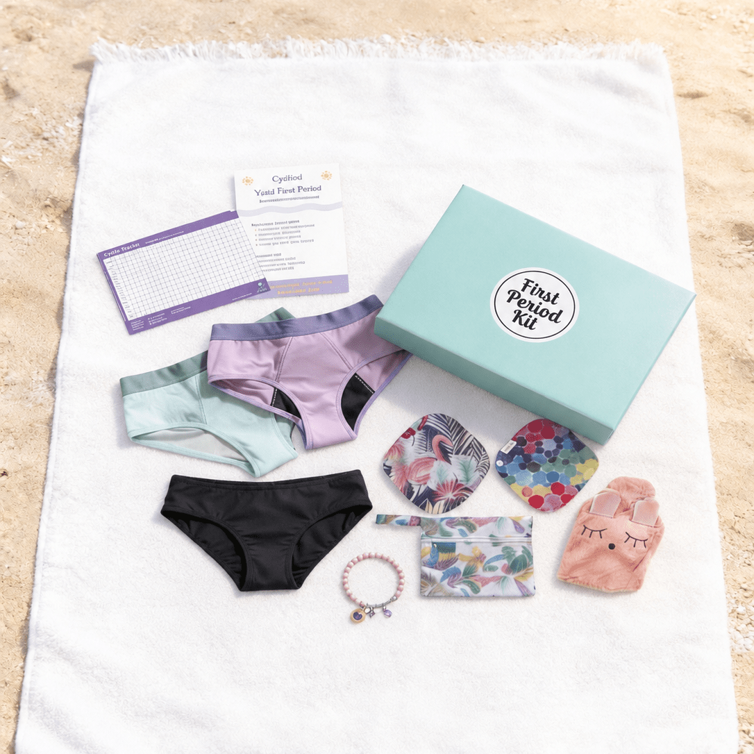First Period Kit | Gift Set for Teens and Tweens - Teen Underwear
