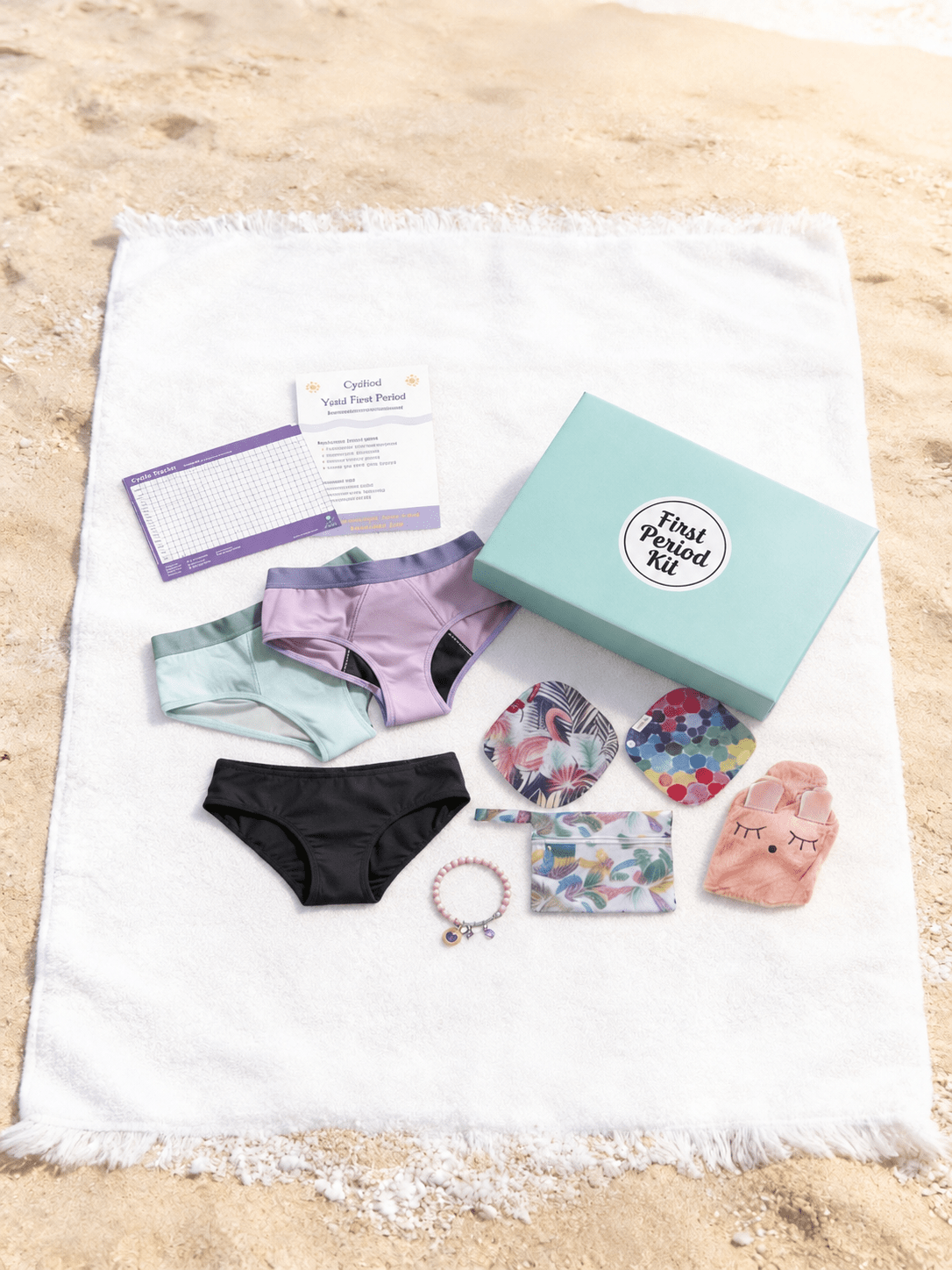 First Period Kit | Gift Set for Teens and Tweens - Teen Underwear