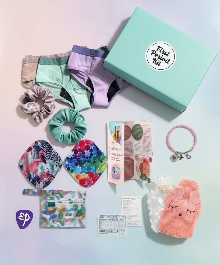 First Period Kit | Teen &amp; Tween Underwear Pack - Underwear