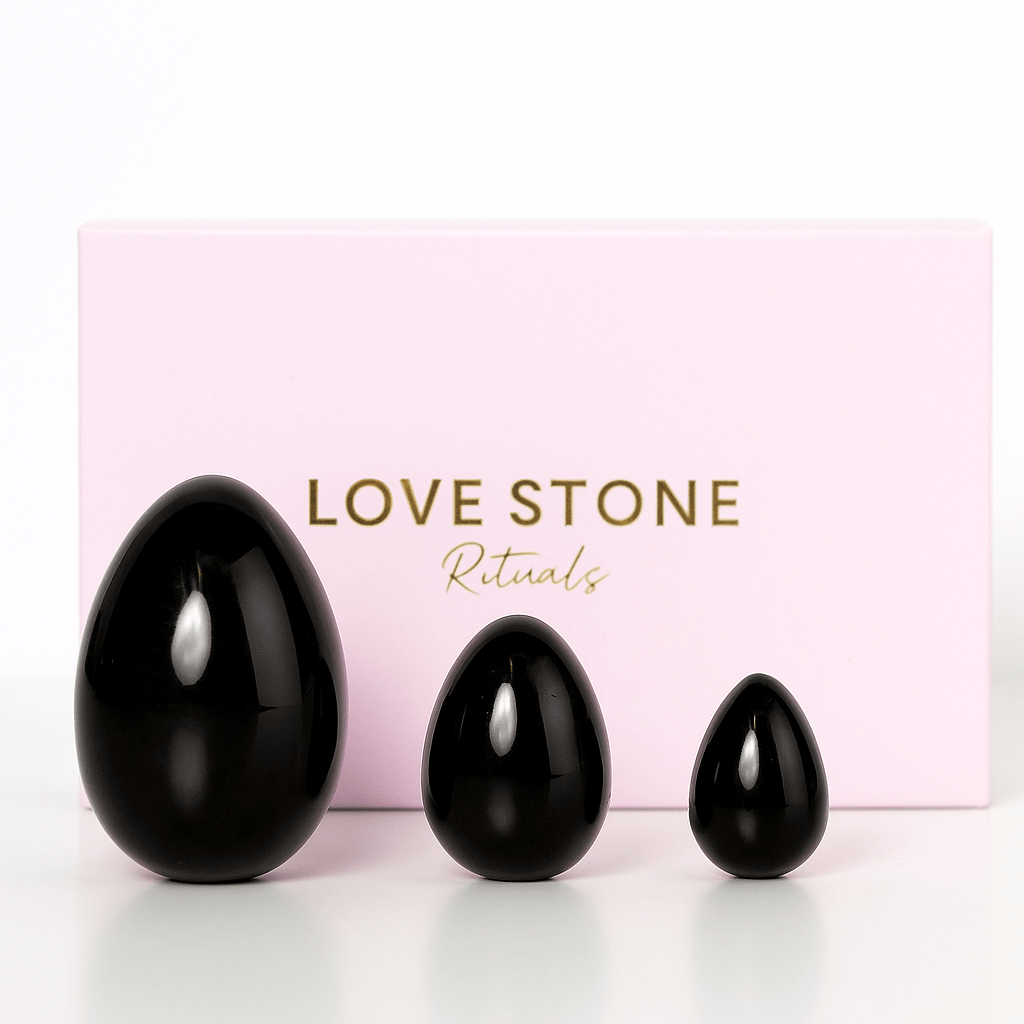 Genuine Obsidian Yoni Eggs - Yoni Eggs