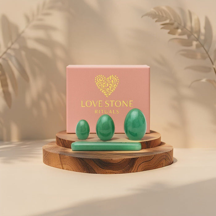 Green Aventurine Yoni Eggs