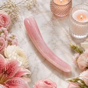 Love Stone Curve Crystal Wands - Yoni Wand