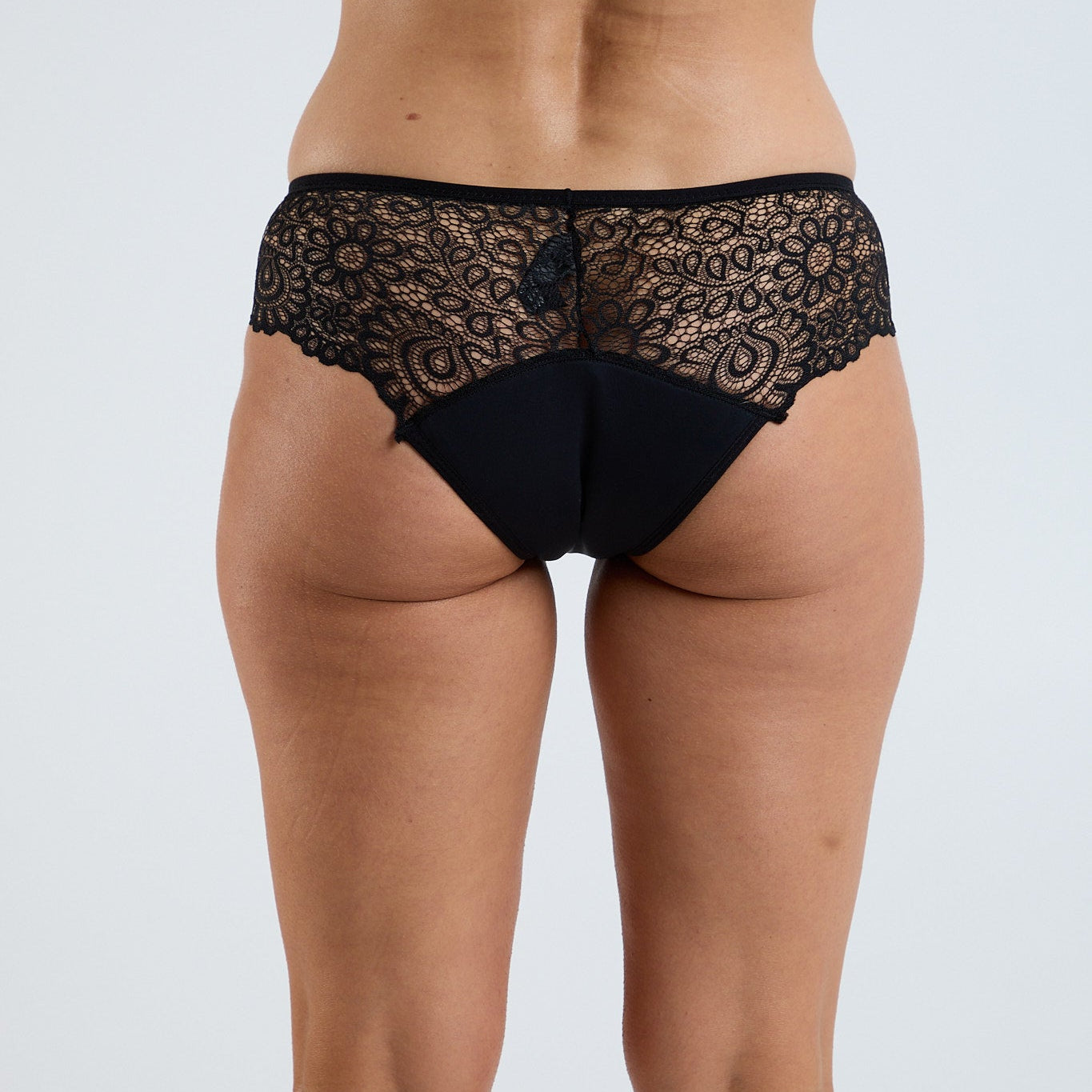 Luxe Cheeky Lace Period Undies - Underwear