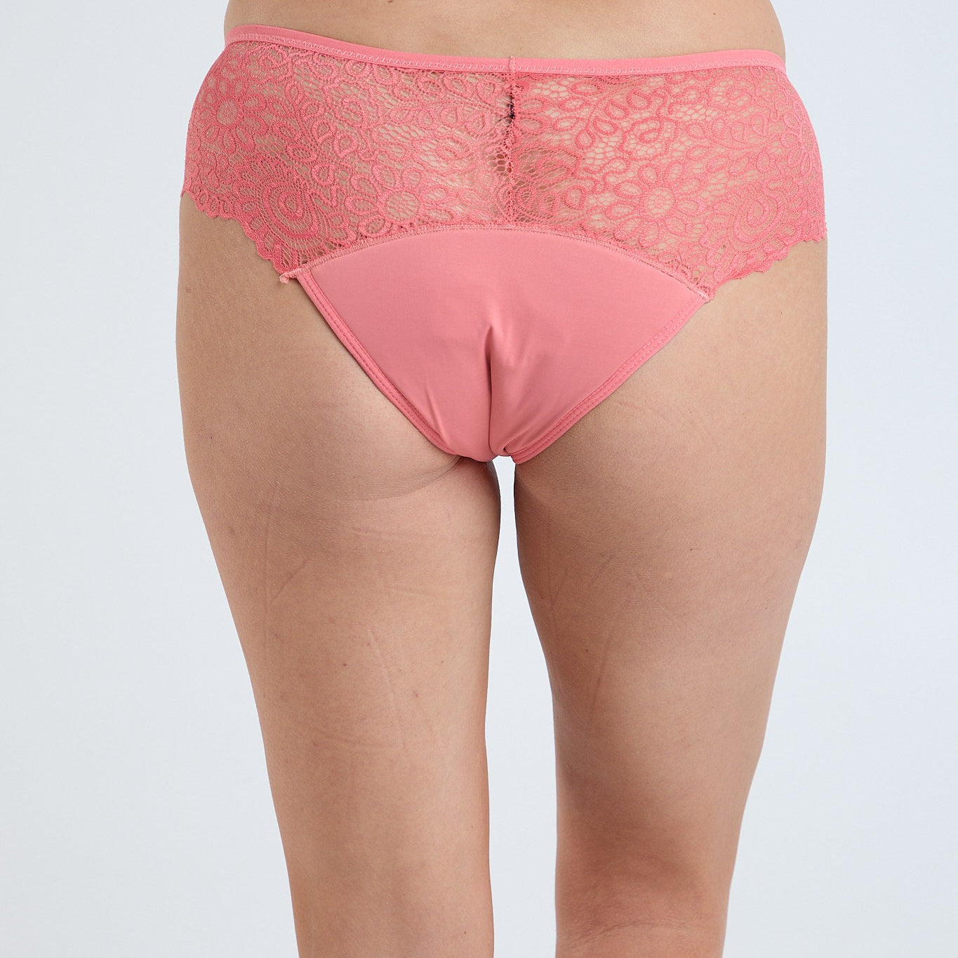 Luxe Cheeky Lace Period Undies - Underwear