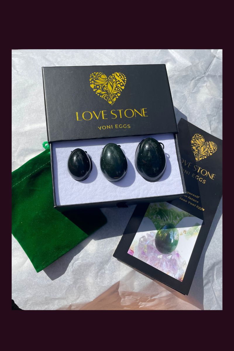 Nephrite Jade Strength & Balance Yoni Egg Set - Yoni Eggs