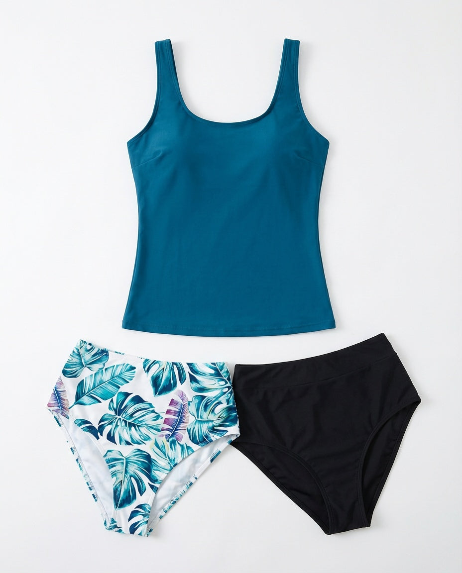 Tankini 3 Piece Set - Ladies