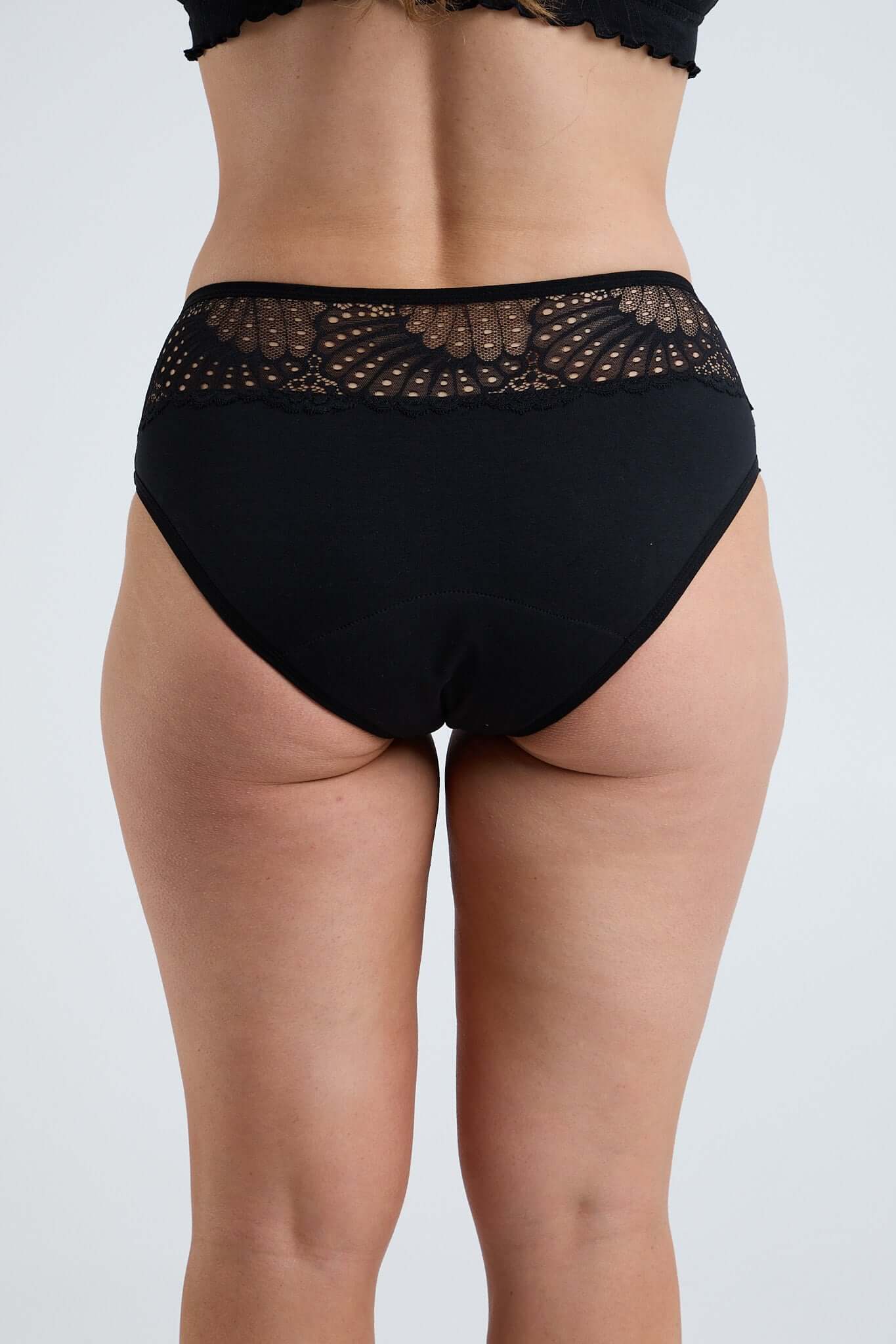 Orgaknix Lace Hipster Period Briefs - Underwear