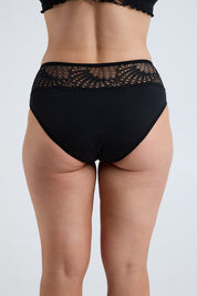 Orgaknix Lace Hipster Period Briefs - Underwear