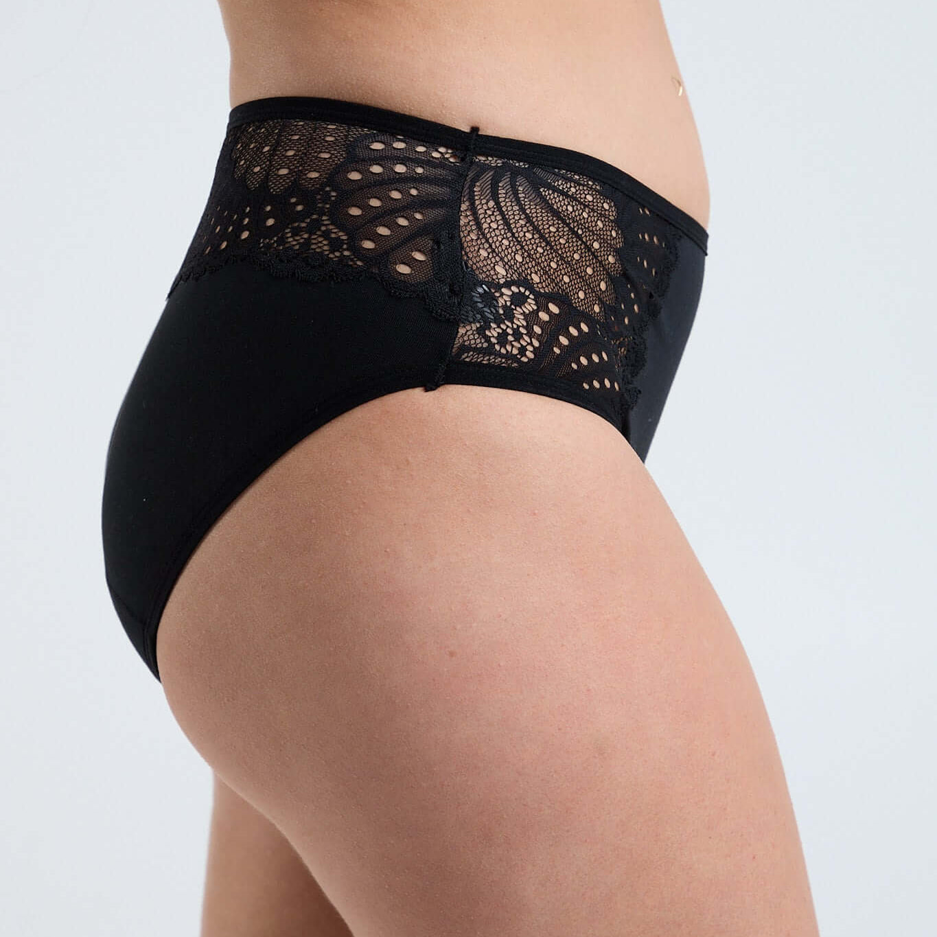 Orgaknix Lace Hipster Period Briefs - Underwear