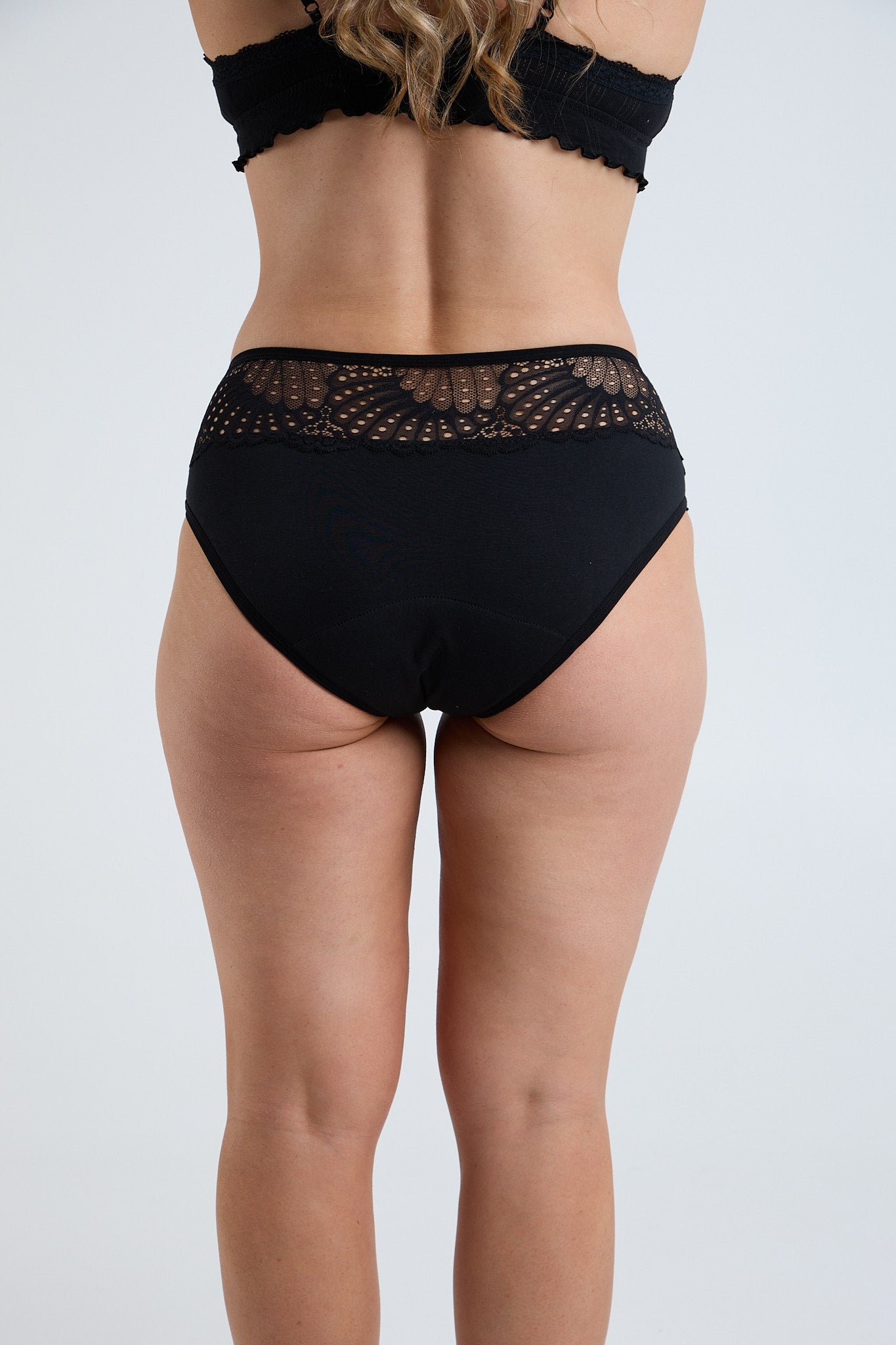 Orgaknix Lace Hipster Period Briefs - Underwear