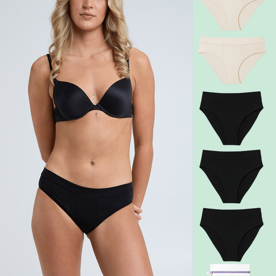 Orgaknix Super Bikini (5 Pack) - Underwear