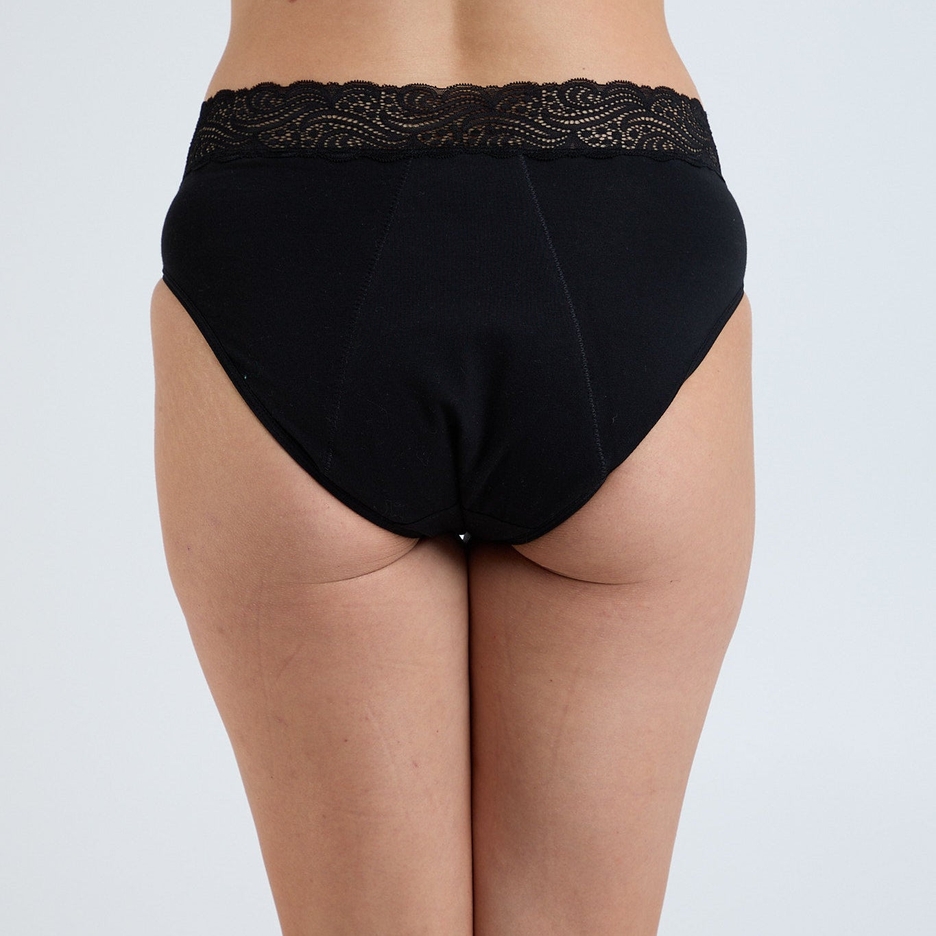 Orgaknix Super Lace High Waist Period Brief - Underwear